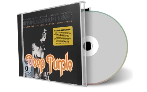 Artwork Cover of Deep Purple 1970-11-12 CD Stockholm Soundboard