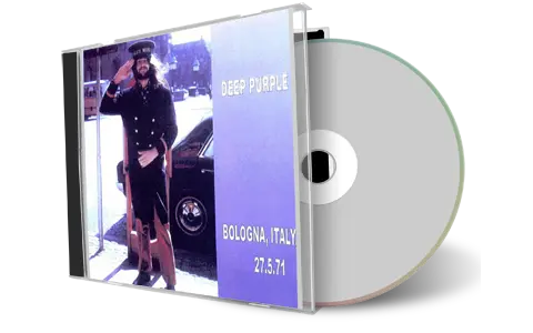 Artwork Cover of Deep Purple 1971-05-27 CD Bologna Audience