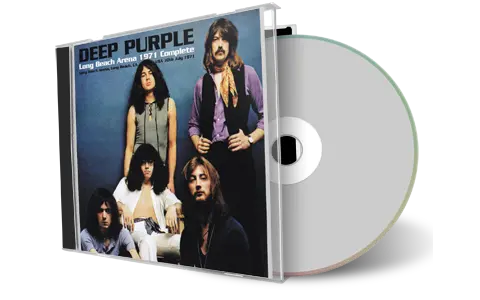 Artwork Cover of Deep Purple 1971-07-30 CD Long Beach Soundboard