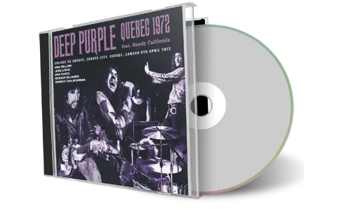Artwork Cover of Deep Purple 1972-04-06 CD Quebec City Audience