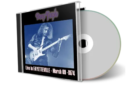 Artwork Cover of Deep Purple 1974-03-09 CD Fayetteville Soundboard