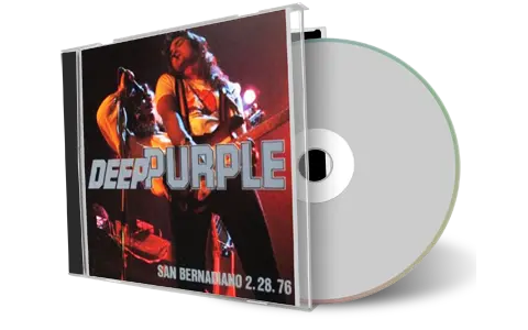 Artwork Cover of Deep Purple 1976-02-28 CD San Bernardino Audience