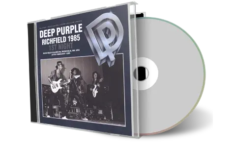 Artwork Cover of Deep Purple 1985-02-20 CD Richfield Audience
