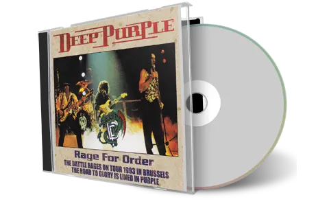 Artwork Cover of Deep Purple 1993-11-02 CD Brussels Audience