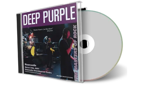 Artwork Cover of Deep Purple 2001-03-14 CD Newcastle Soundboard