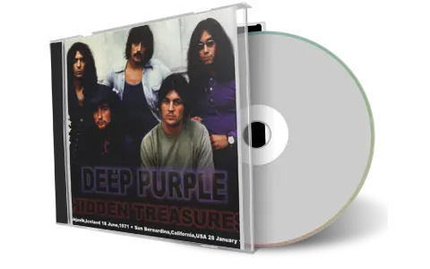 Artwork Cover of Deep Purple Compilation CD Hidden Treasures 1971 1972 Audience