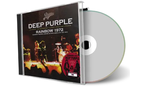 Artwork Cover of Deep Purple Compilation CD Rainbow 1972 Audience