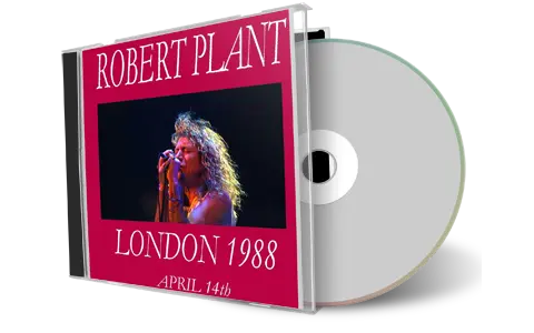 Artwork Cover of Robert Plant 1988-04-14 CD London Audience