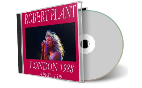 Artwork Cover of Robert Plant 1988-04-15 CD London Audience