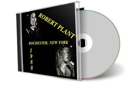Artwork Cover of Robert Plant 1988-05-11 CD Rochester Audience