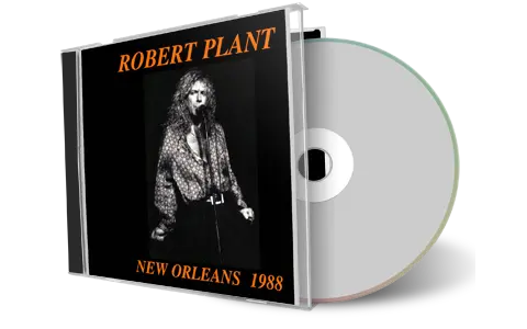 Artwork Cover of Robert Plant 1988-06-06 CD New Orleans Audience