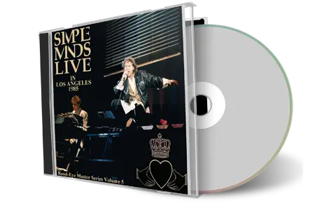 Artwork Cover of Simple Minds 1985-11-24 CD Los Angeles Audience