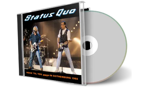 Artwork Cover of Status Quo 1992-01-18 CD Gothenburg Audience