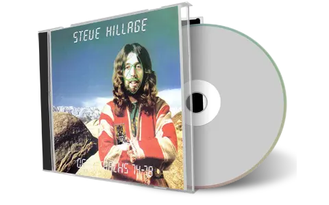 Artwork Cover of Steve Hillage Compilation CD Demo Tracks 1974 1978 Soundboard