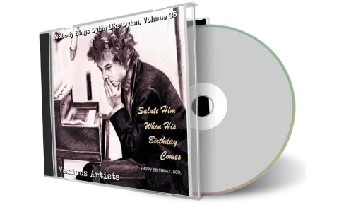 Artwork Cover of Various Artists Compilation CD Nobody Sings Dylan Like Dylan Volume 35 Audience