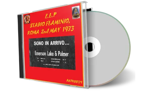 Artwork Cover of Elp 1973-05-02 CD Rome Audience
