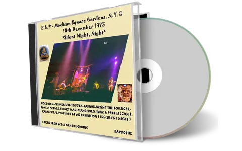 Artwork Cover of Elp 1973-12-18 CD New York Audience