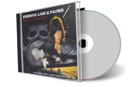 Artwork Cover of Elp 1974-05-28 CD Paris Audience
