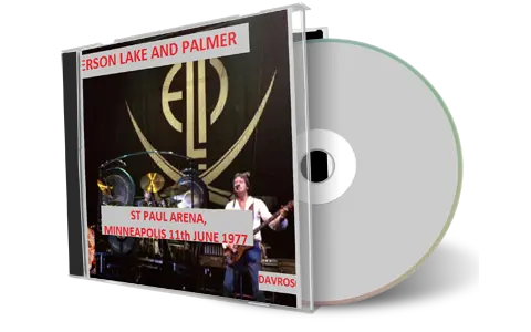 Artwork Cover of Elp 1977-09-11 CD Minneapolis Audience