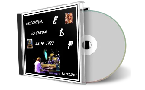 Artwork Cover of Elp 1977-10-25 CD Jackson Audience