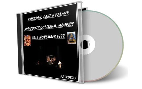 Artwork Cover of Elp 1977-11-20 CD Memphis Audience