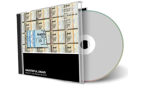 Artwork Cover of Grateful Dead 1977-10-15 CD Dallas Soundboard