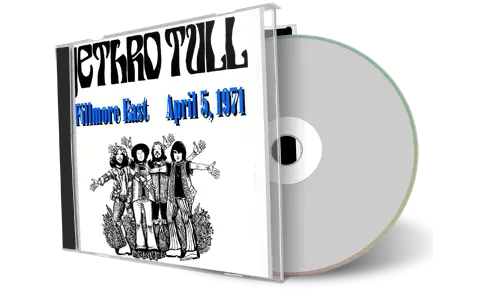 Artwork Cover of Jethro Tull 1971-04-05 CD New York Audience