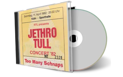 Artwork Cover of Jethro Tull 1982-04-11 CD Cologne Audience