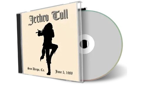 Artwork Cover of Jethro Tull 1988-06-05 CD San Diego Audience