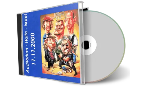 Artwork Cover of Jethro Tull 2000-11-11 CD Haifa Audience