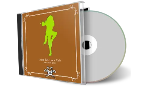 Artwork Cover of Jethro Tull 2004-03-27 CD Santiago Soundboard