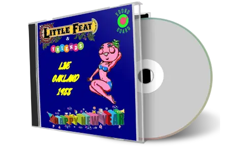 Artwork Cover of Little Feat 1988-12-31 CD Oakland Soundboard