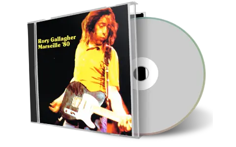 Artwork Cover of Rory Gallagher 1980-01-22 CD Marseille Audience