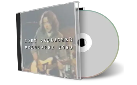 Artwork Cover of Rory Gallagher 1980-06-24 CD Melbourne Audience
