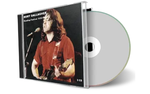 Artwork Cover of Rory Gallagher 1980-08-23 CD Reading Audience