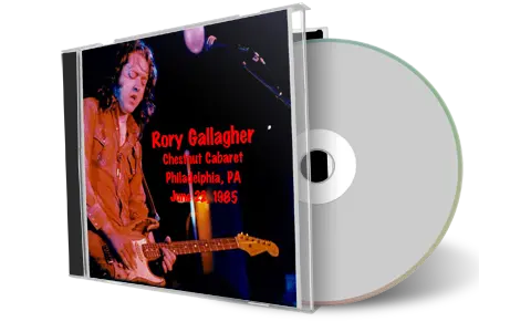 Artwork Cover of Rory Gallagher 1985-06-22 CD Philadelphia Audience