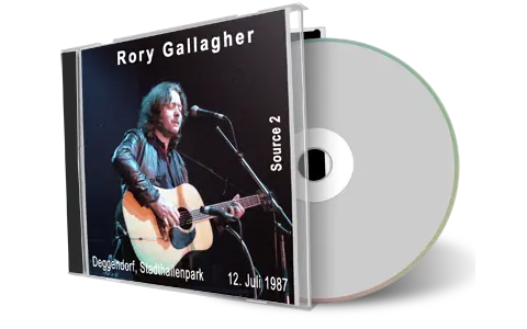 Artwork Cover of Rory Gallagher 1987-07-12 CD Deggendorf Audience