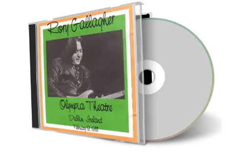 Artwork Cover of Rory Gallagher 1988-02-19 CD Dublin Audience