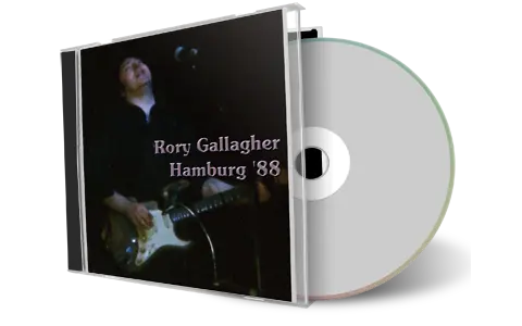 Artwork Cover of Rory Gallagher 1988-08-23 CD Hamburg Audience