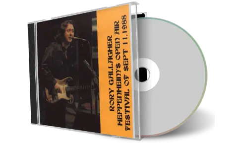 Artwork Cover of Rory Gallagher 1988-09-11 CD Heppenheim Audience