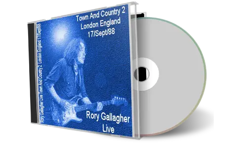 Artwork Cover of Rory Gallagher 1988-09-17 CD London Audience