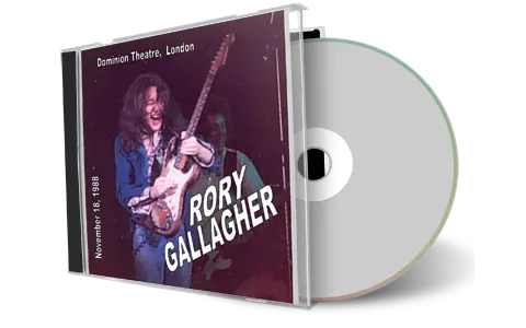 Artwork Cover of Rory Gallagher 1988-11-18 CD London Audience