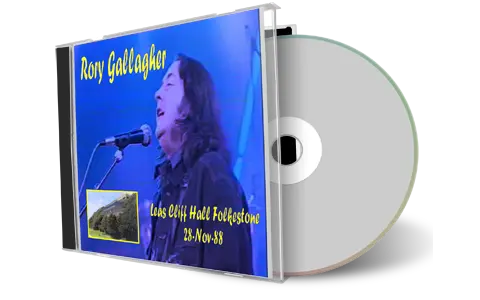 Artwork Cover of Rory Gallagher 1988-11-28 CD Folkestone Audience