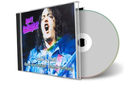 Artwork Cover of Rory Gallagher 1989-06-02 CD Jubeck Audience