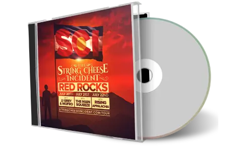 Artwork Cover of The String Cheese Incident 2018-07-22 CD Morrison Audience