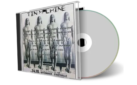 Artwork Cover of Tin Machine 1991-10-14 CD Offenbach Audience