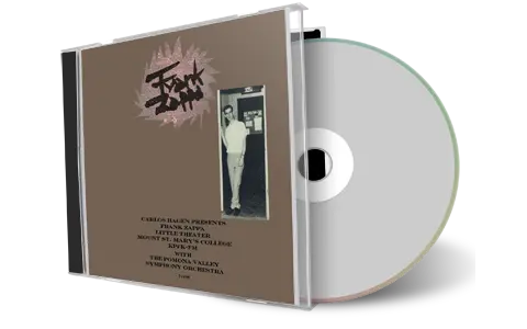 Artwork Cover of Frank Zappa 1963-05-19 CD Mount St Marys College Audience