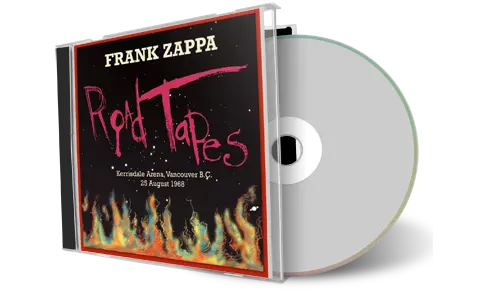 Artwork Cover of Frank Zappa 1968-08-25 CD Vancouver Audience