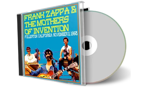 Artwork Cover of Frank Zappa 1968-11-11 CD Fullerton Soundboard