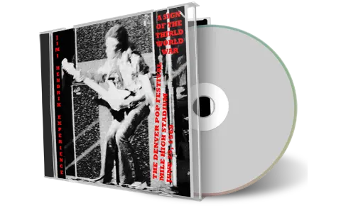 Artwork Cover of Jimi Hendrix 1969-06-29 CD Denver Pop Festival Soundboard